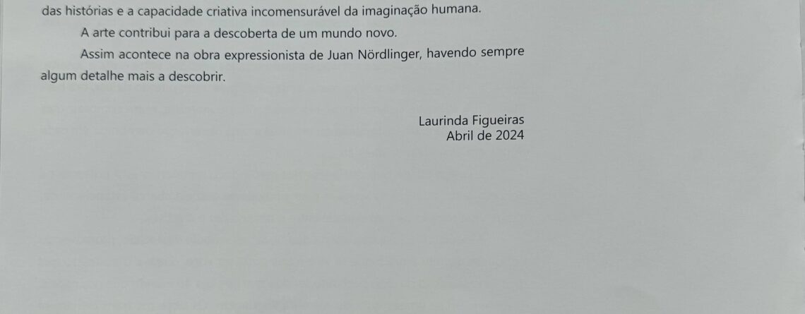 exhibition catalog - Laurinda Figueiras curatorial text