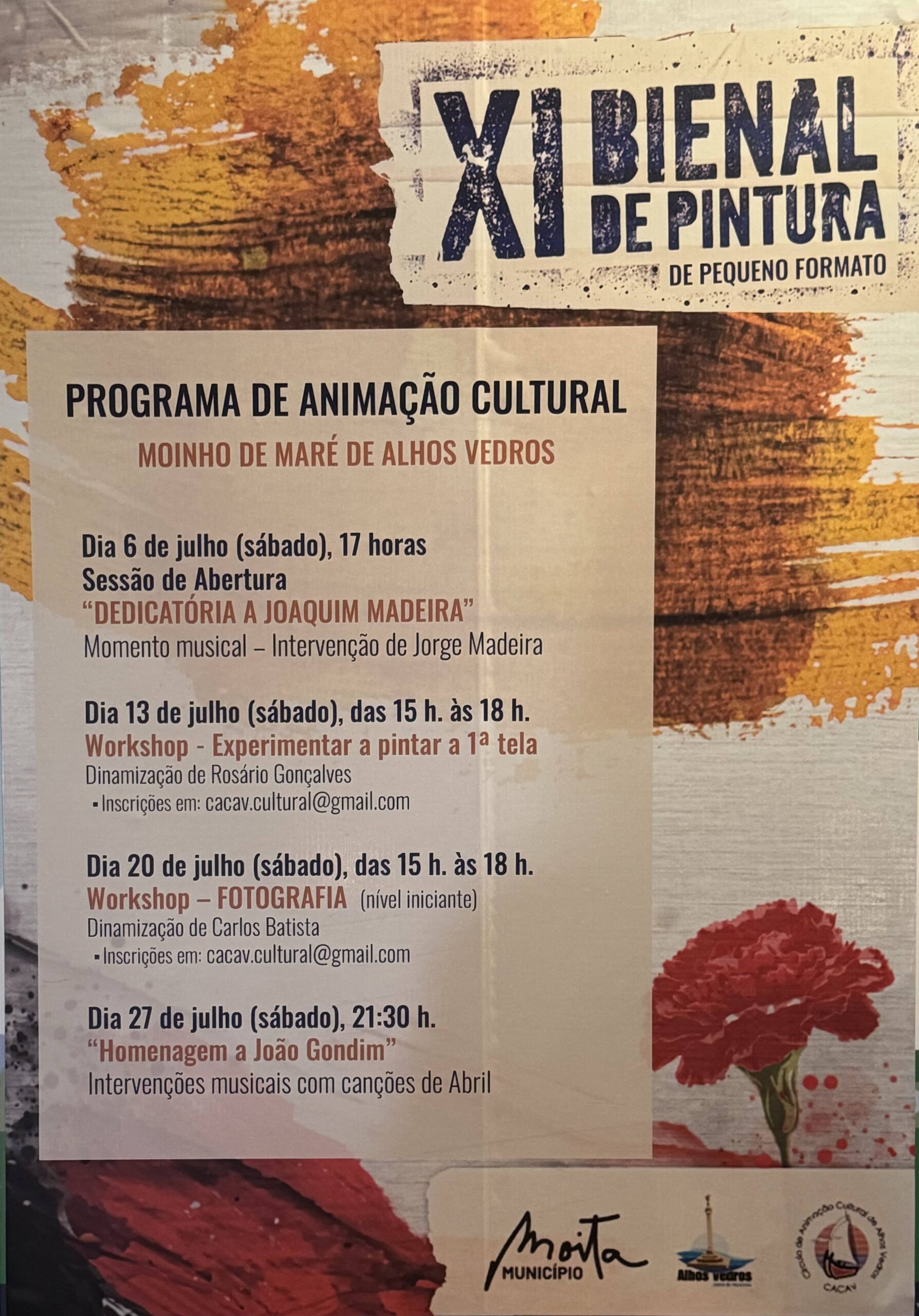 Cartaz da XI Bienal de Pintura de Pequeno Formato